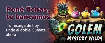 Tu suerte empieza acá hoy banner